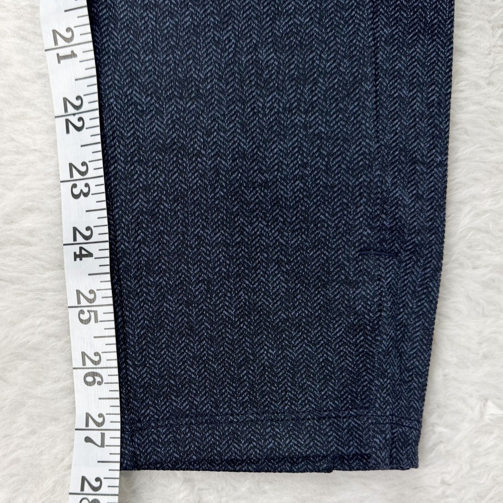 Athleta Mercer Herringbone Tight Small NWT High Rise Pocket Navy Blue #353504-02 - Picture 14 of 15